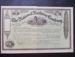 USA - The National Railway Company - Railway & Tramway