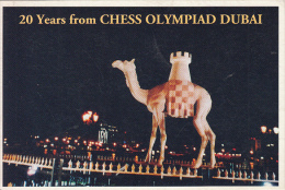 27600- CHESS, ECHECS, DUBAI CHESS OLYMPIAD, CAMEL - Ajedrez