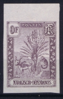 MADAGASCAR  Yv Nr  (63 - 67) Not Used (*) SG Non Dentelée Sans Valeur Faciale - Unused Stamps