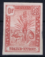 MADAGASCAR  Yv Nr  (63 - 67) Not Used (*) SG Non Dentelée Sans Valeur Faciale - Neufs