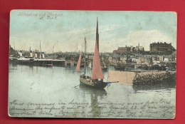FXE-31  Folkestone And  Harbour.  Sent In 1905 To Switzerland, Stamp Missing - Folkestone
