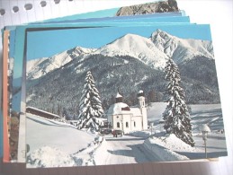 Oostenrijk Österreich Tirol Seefeld Mit Barock Kirche - Seefeld