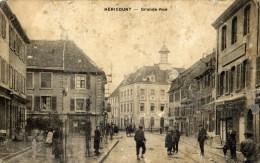 70 - HÉRICOURT - Grande Rue - Animée - Mauvais état - Héricourt