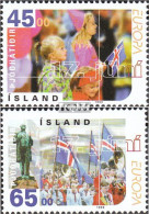 Island 890-891 (kompl.Ausg.) Postfrisch 1998 Nationale Feste Und Feiertage - Neufs