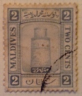 Maldives Used (o) - 1933 - Sc # 11 - Maldives (...-1965)