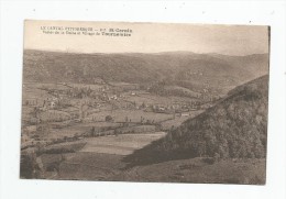 Cp , 15 , SAINT CERNIN , Vallée De La DOIRE Et Village De TOURNEMIRE , Vierge , Ed : Laborie - Sonstige & Ohne Zuordnung