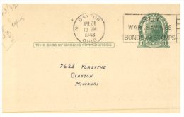 (3333) USA Cover -  2 Special Cards (1940´s) - Sonstige & Ohne Zuordnung