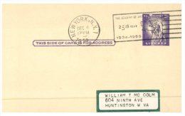 (3333) USA Cover -  2 Special Cards (1940´s) - Other & Unclassified