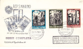 Exposition Philatélique à Bologne - Palais - Saint Marin - Document De 1961 - Briefe U. Dokumente