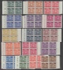 San Marino 1945 Postage Due 16v Bl Of 4 ** Mnh (25035) - Impuestos