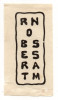 EX LIBRIS-- ROBERT  NOSSAM - Exlibris