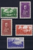 MONACO: Mi N 138 - 142 MH/* Avec  Charnière   1937 Yv 135 - 139 - Nuovi