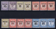 MONACO: Mi N 149 - 162 MH/* Avec  Charnière   1937 - Nuovi