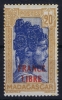MADAGASCAR  Yv Nr 255 A LIBRE  MH/* Avec Charnière 1942 Mi Nr 305 - Unused Stamps