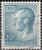 Luxembourg 1975 Michel 921YA O Cote (2008) 0.30 Euro Grand-Duc Jean Cachet Rond - Oblitérés