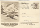 GERMANY Olympic Stationery With Olympic Machine Cancel Hamburg A - Estate 1936: Berlino