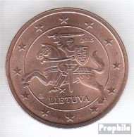 Litauen LIT 2 2015 Stgl./unzirkuliert Stgl./unzirkuliert 2015 Kursmünze 2 Cent - Lituanie