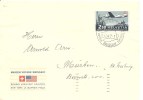 Schweiz, Airmail -Brief Luftpost, 1947 Nach USA, Maiden Voyage Swissair, Siehe Scans! - Erst- U. Sonderflugbriefe