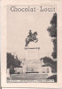 CHROMO CHOCOLAT LOUIT POBLET MADRID MONUMENT A PHILIPPE IV - Louit