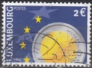 Luxembourg 2001 Michel 1549 O Cote (2008) 4.50 Euro Monnaie EURO Cachet Rond - Usati