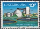 Luxembourg 1984 Michel 1096 O Cote (2008) 1.00 Euro Protection De L´eau Cachet Rond - Usados
