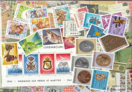 Luxemburg 1985 Postfrisch Kompletter Jahrgang In Sauberer Erhaltung - Années Complètes