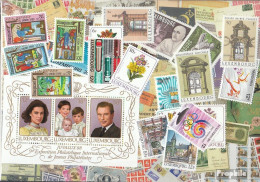 Luxemburg 1988 Postfrisch Kompletter Jahrgang In Sauberer Erhaltung - Annate Complete