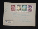 YOUGOSLAVIE - Enveloppe En Recommandée De Sibenik Pour Amiens En 1951 - Aff. Plaisant ( échecs) - à Voir - Lot P9751 - Brieven En Documenten