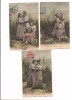 SERIE DE 6 CPA COQUINES : LA MARGUERITE TROMPEUSE - COUPLE - - Royer