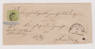 Heimat DE Bay Weilheim 186?-04-25 R-Vorderseite > Friedberg - Cartas & Documentos