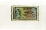 - ESPAGNE 1931/35 . BILLET DE 5 P. - 5 Peseten