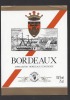 Etiquette De Bordeaux  -  Thème Bateau Voilier - Barche A Vela & Velieri