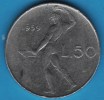 ITALIA 50 LIRE 1959  KM# 95.1 - 50 Lire