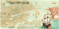 EMISSIONE CONGIUNTA - FRANCIA - FRANCE - CANADA - 1984 - 450° Anniversaire Du Premier Voyage De Jacques Cartier + Tra... - 1981-1990