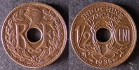 INDOCHINE  1/2 Cent 1935   INDOCHINA   INDOCINA  FRANCE   PORT OFFERT - Laos