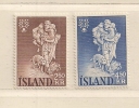 ISLANDE  ( EUIS - 134 )  1960  N° YVERT ET TELLIER     N° 299/300   N** - Neufs