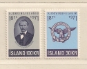 ISLANDE  ( EUIS - 147 )  1971  N° YVERT ET TELLIER     N° 408/409     N** - Neufs