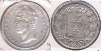 FRANCIA FRANCE 5 FRANCS  CHARLES X 1829 W PLATA SILVER X - 5 Francs