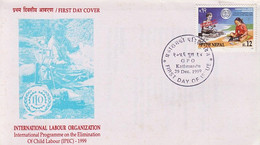 ILO Anti-Child LABOR FDC 1999 NEPAL - ILO