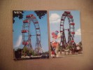 2 CARTES ..VIENNE..LE PRATER..........LA ROUE GEANTE - Prater