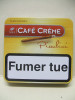 BOITE Métal Vide CAFE CREME PICCOLINI Original (20 Cigares) - Étuis à Cigares