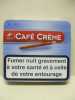 BOITE Métal Vide CAFE CREME Blue (20 Cigares) - Sigarenkokers