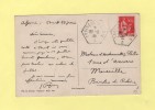 Croiseur Algerie - 28-6-1935 - Type Paix - Cpa Venezia - Poste Navale Embarquee - Scheepspost