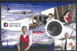 CHINA MACAU MACAO 2004 10TH ANNIVERSARY OF AIR MACAO PANES AIRWAYS AIRLINES MNH - Nuovi