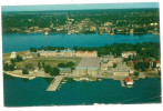 FRA CARTOLINA CANADA AERIAL VIEW OF ROYAL MILITARY COLLEGE SHOWING KINGSTONE, ONTARIO, BACKGROUND  NON VIAGGIATA CONDIZI - Kingston