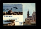 KERLOUAN Finistère 29 : L'église Le Port La Cote Rocheuse  1976 / Autocar Car - Kerlouan