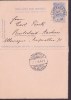 Belgium Postal Stationery Ganzsache Entier Carte-Lettre BLANKENBERGHE 1896 BURTSCHEID Aachen Germany (2 Scans) - Cartes-lettres