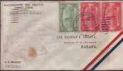 1932-PV-21 CUBA FIRT FLIGHT 1932 GUANTANAMO - HAVANA. - Airmail