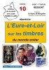 "L´Eure Et Loir Sur Les Timbres Du Monde" 36 Pages Format A5 (JF Ressort) Chartres, Châteaudun, Auneau, Dreux (cf Desc) - Philatelie Und Postgeschichte