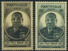 France, Martinique : N° 218 Xx Et 219 X Année 1945 - Unused Stamps
